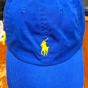 Blue polo hat